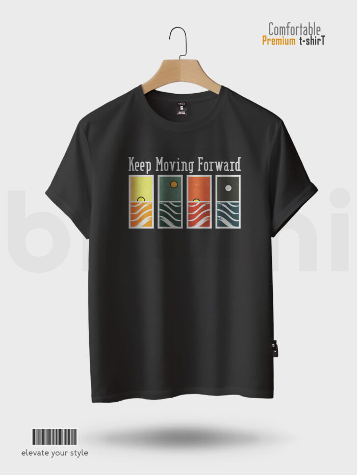 Men T-Shirt Keep Moving Forward