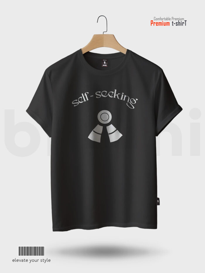 Men's T-Shirt Printed Black