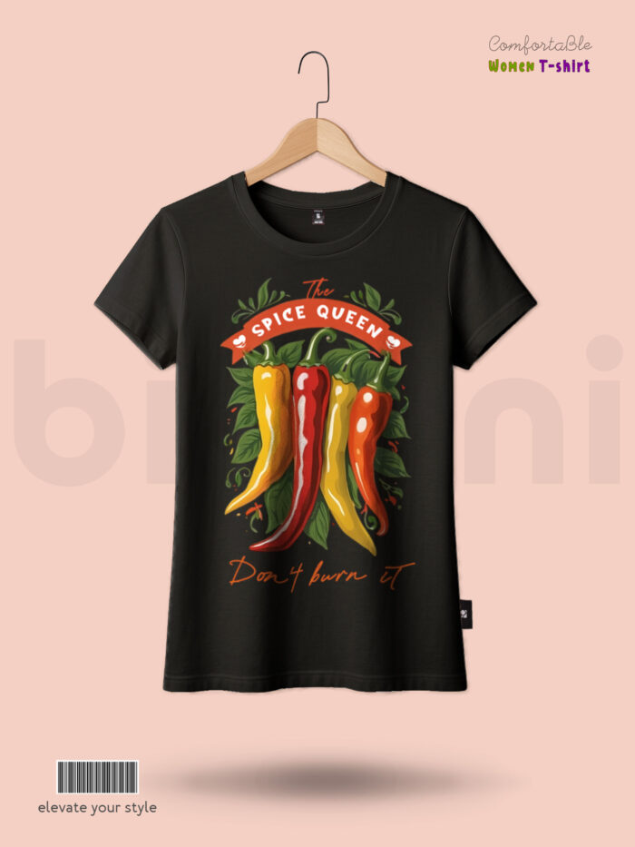 Women T-shirt Spicy Queen