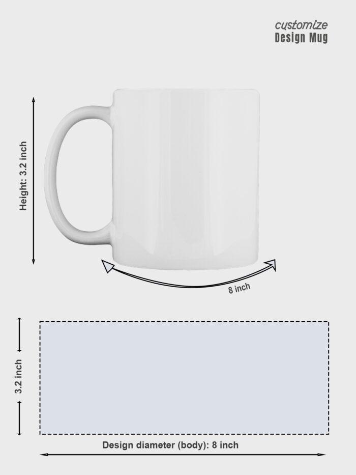 Custom Printed Mug – Birthday Gift | ফটো দিয়ে মগ প্রিন্ট করুন