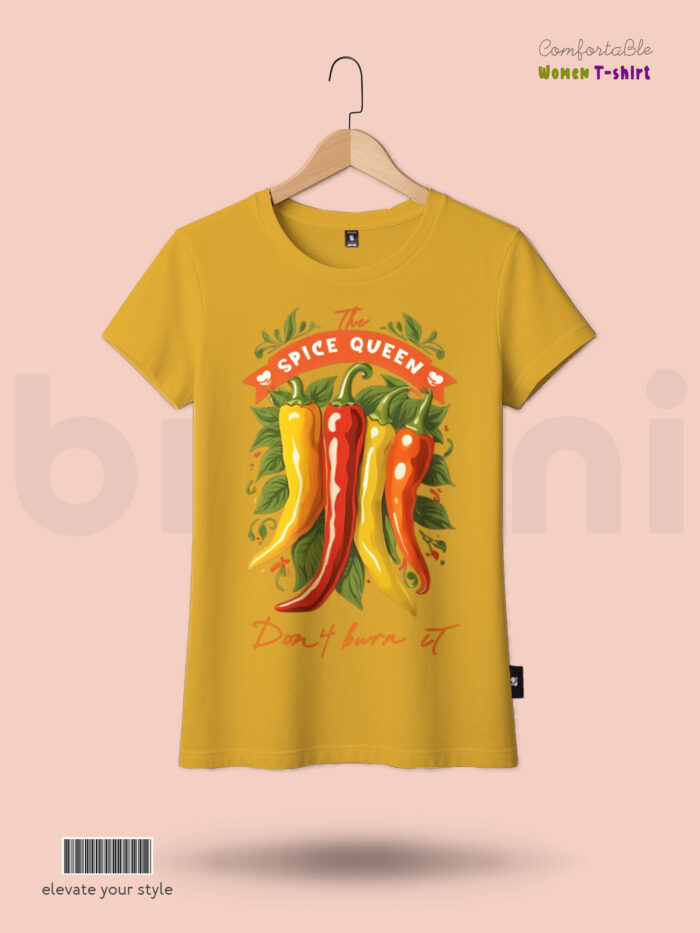Women T-shirt Spicy Queen