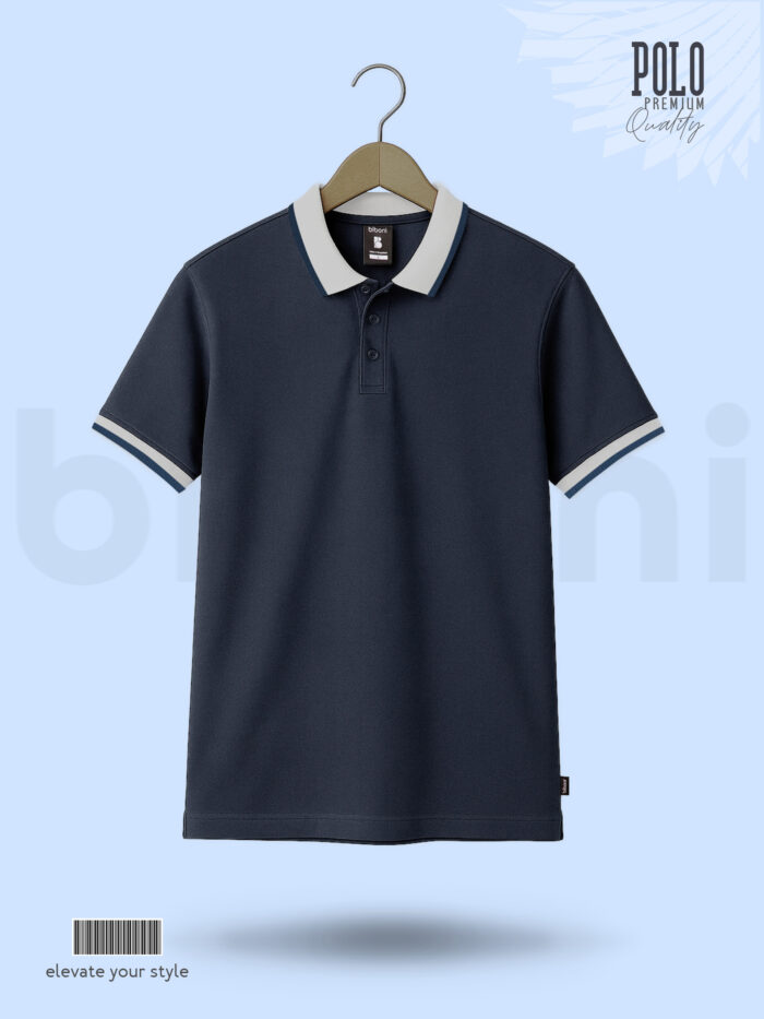 Men's Polo T-Shirt – Navy Blue