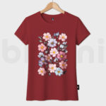 Premium Women T-shirt follower v2 - Maroon
