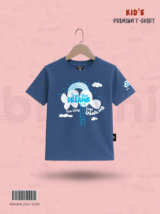 Kids T-Shirt - Dream - Steel Blue