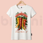 Women T-shirt Spicy Queen - White