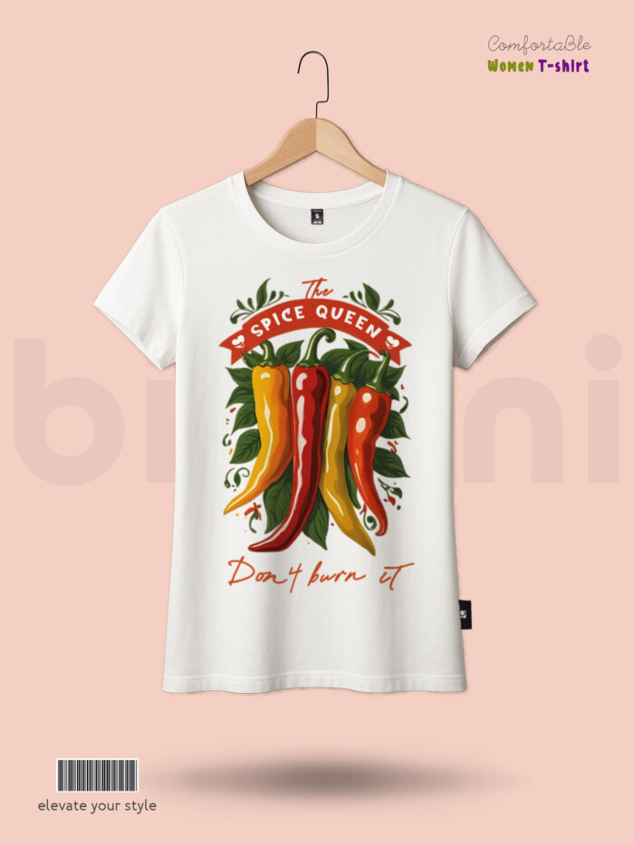Women T-shirt Spicy Queen