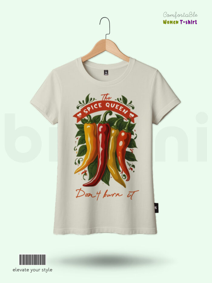 Women T-shirt Spicy Queen
