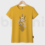 Premium Women T-shirt follower - Yellow