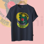 Bangladesh Flag with Map T-shirt - Navy Blue