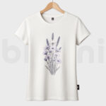 Premium Women T-shirt follower - White