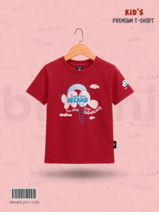 Kids T-Shirt - Dream - Maroon