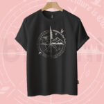 Mens Premium T-Shirt- Compass - Black
