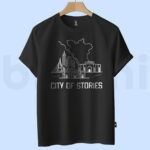 Mens Premium T-Shirt- Dhaka - Black