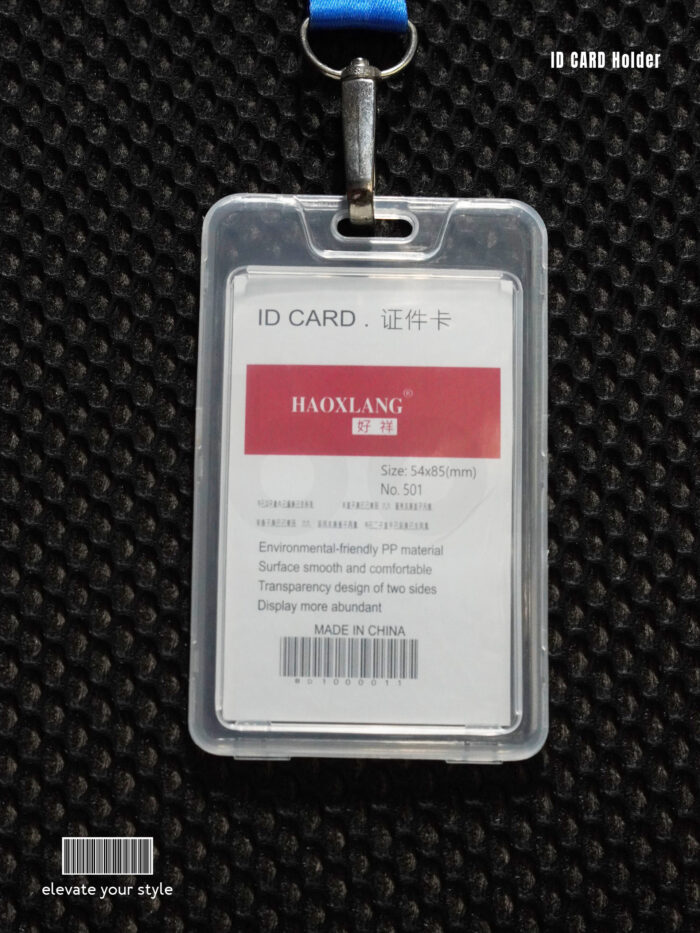 Id card holder Plastic