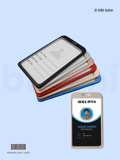 Id card holder Aluminum