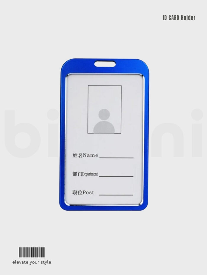 Id card holder Aluminum