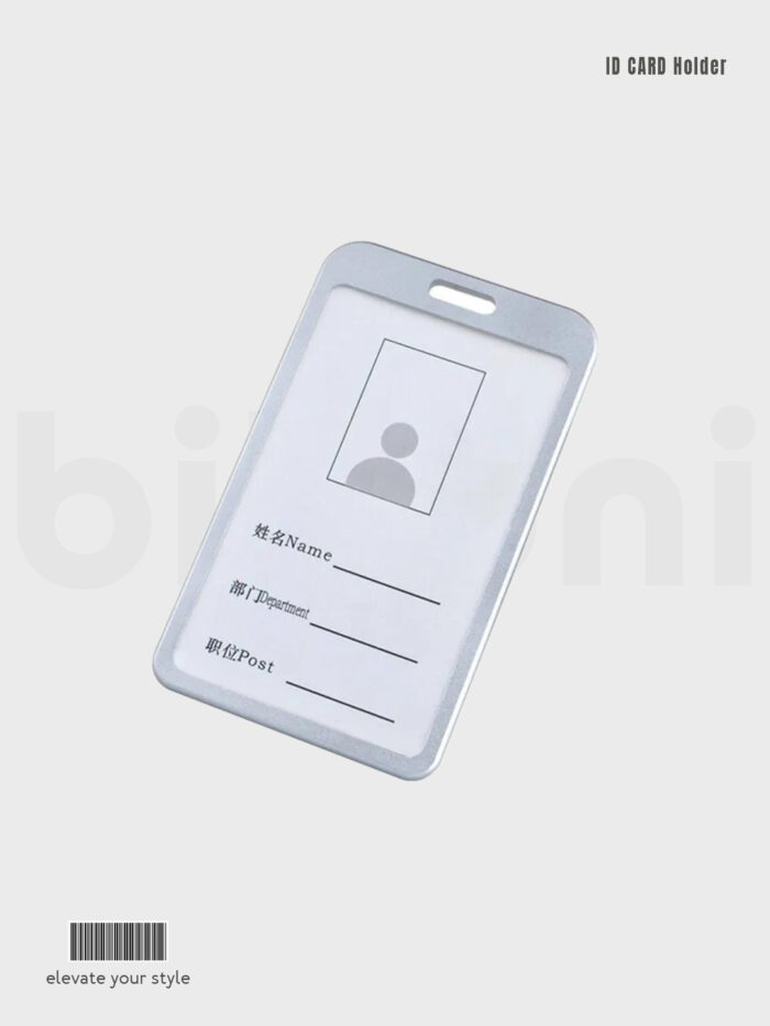 Id card holder Aluminum