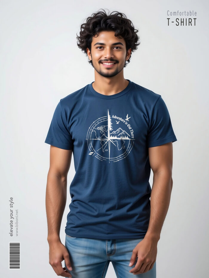 Mens Premium T-Shirt- Compass
