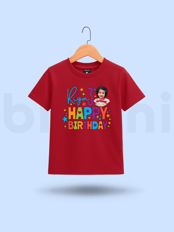 Birthday Customized T-shirt for Boys & Girls