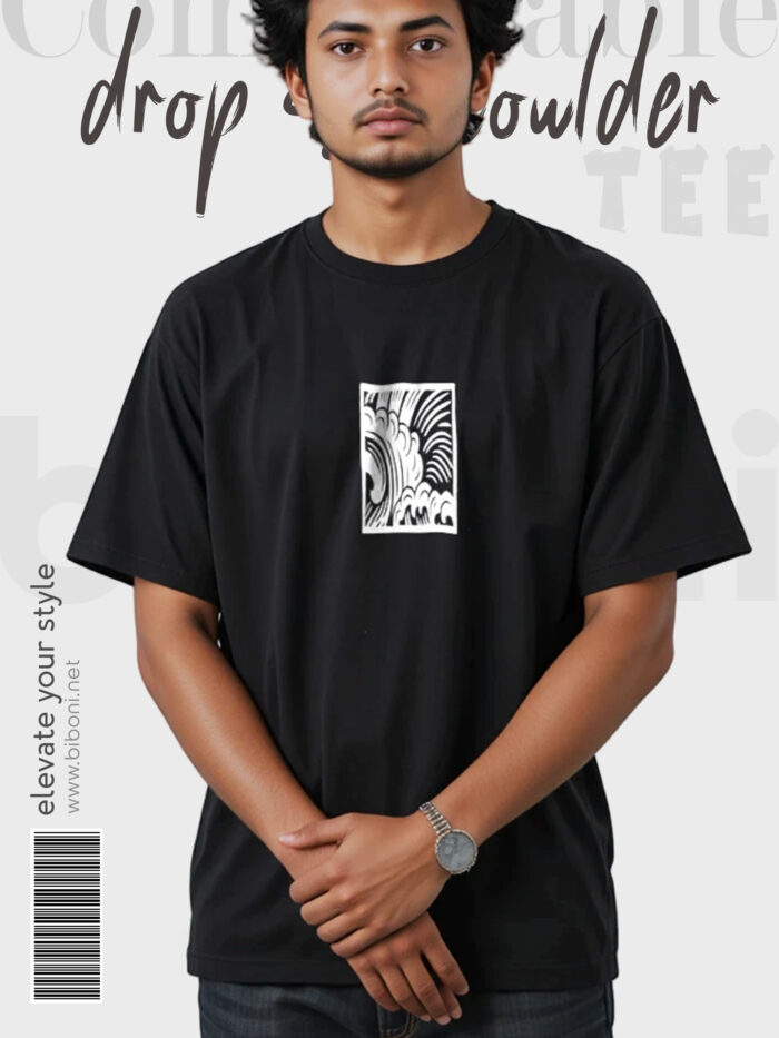 Drop Shoulder t shirt - Sea of Bangladesh