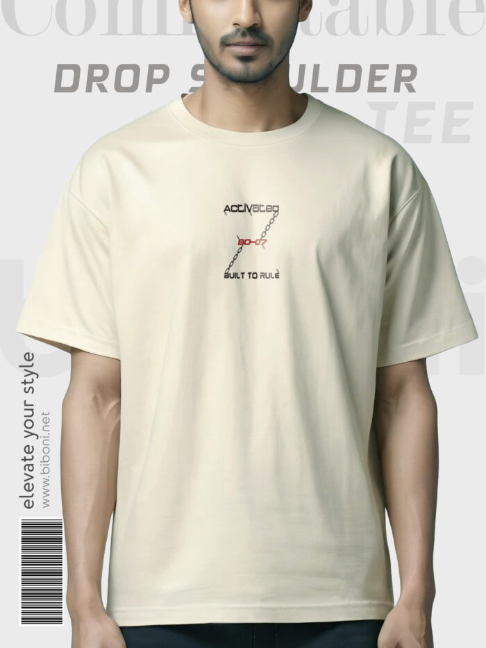 Drop Shoulder t shirt - Car