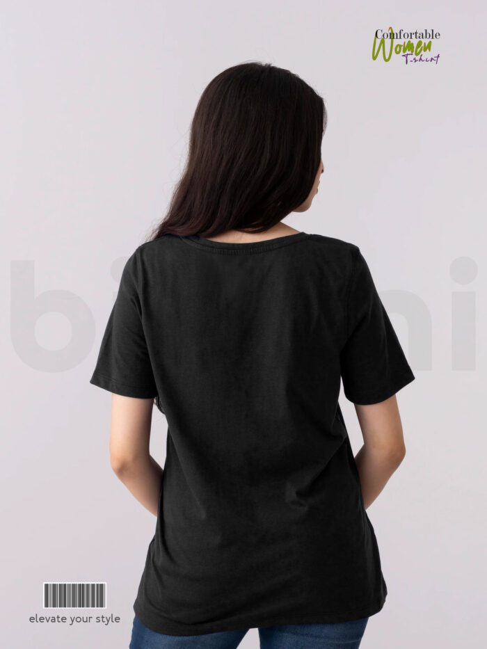 Premium  Women T-Shirts - Happyness Blooms