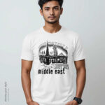 Premium T-Shirt- Dubai - White