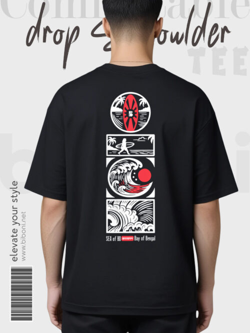 Drop Shoulder t shirt - Sea of Bangladesh