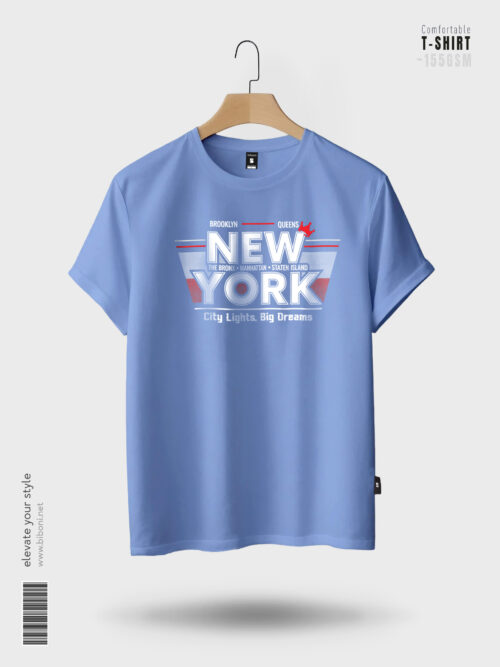 Mens T-Shirts - New York Dot