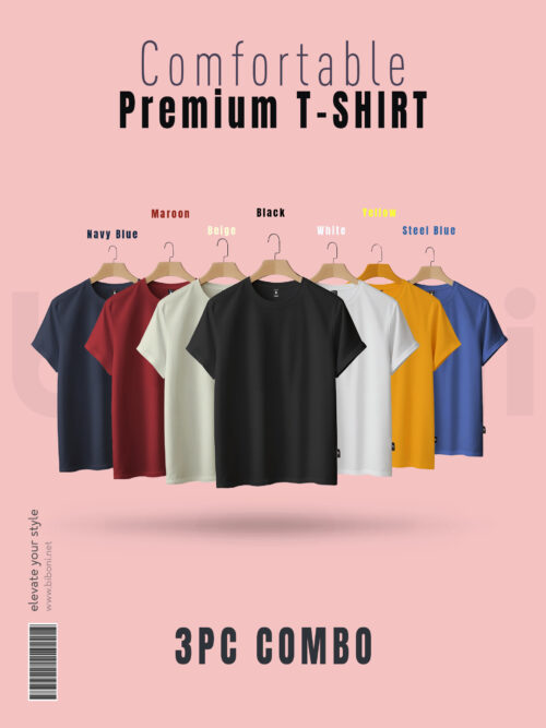 Mens Combo T-Shirts Blank Stylish & Affordable