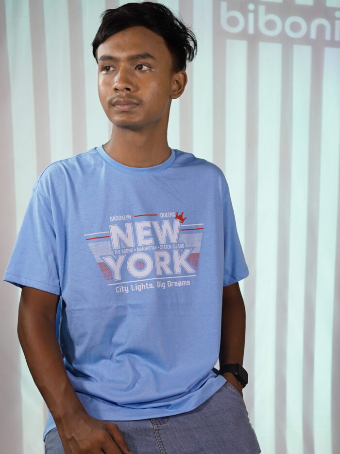 Mens T-Shirts - New York Dot