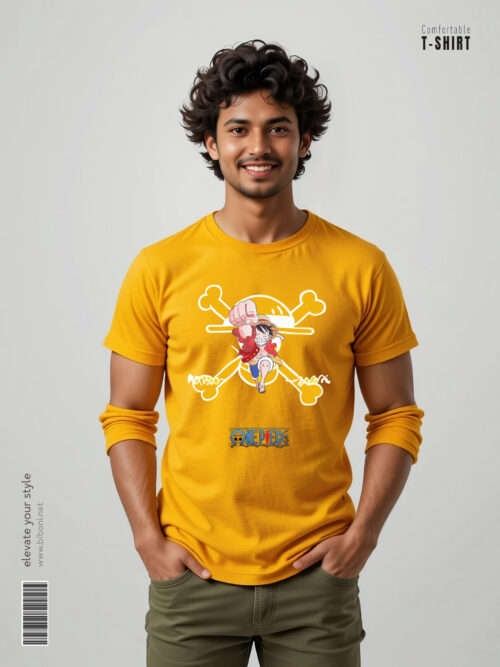 One Piece anime D. Luffy Tshirt