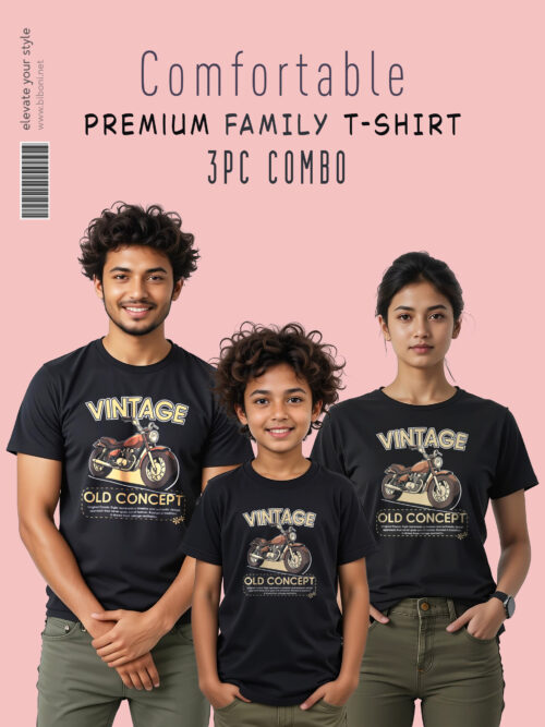 Family Combo T-Shirts Motobike