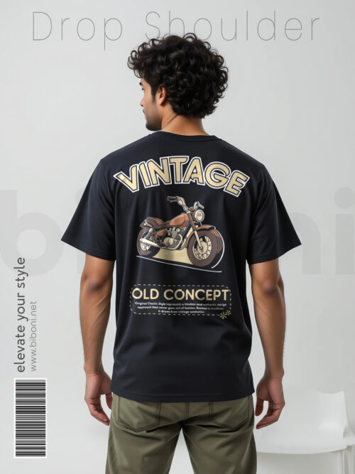 Drop Shoulder Tee - Vintage