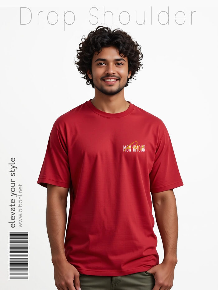 Drop Shoulder t shirt - Paris Mon