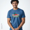 Mens T-Shirts - Amrai Bangladesh আমরাই বাংলাদেশ - Steel Blue