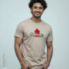 Mens Premium T-Shirt - INQILAB - Beige